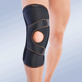Knæbandage lateral/medial kontrol af knæskal fra Orliman - Højre Knæbandage lateral/medial kontrol af knæskal fra Orliman - Højre
