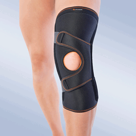 Knæbandage lateral/medial kontrol af knæskal fra Orliman - Venstre Knæbandage lateral/medial kontrol af knæskal fra Orliman - Venstre